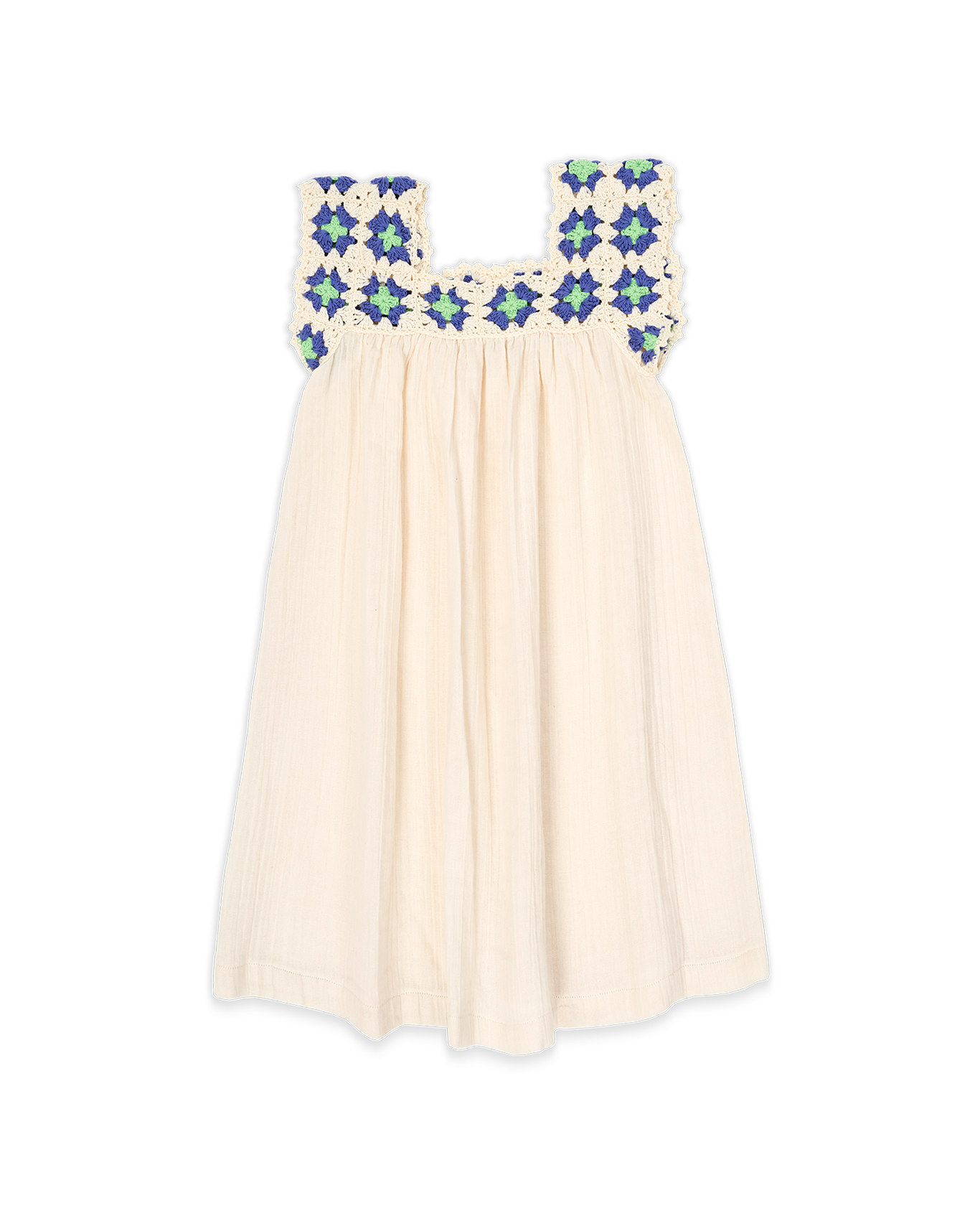 Square Neck Crochet Dress – Wander & Wonder