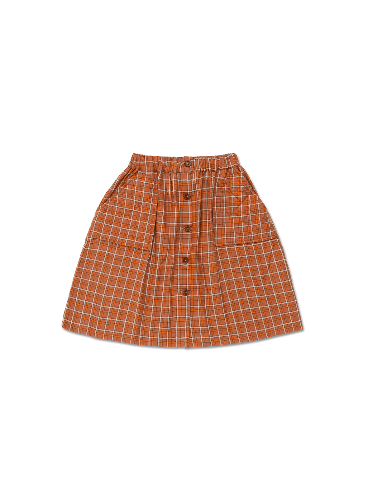 Plaid quilted skirt hotsell