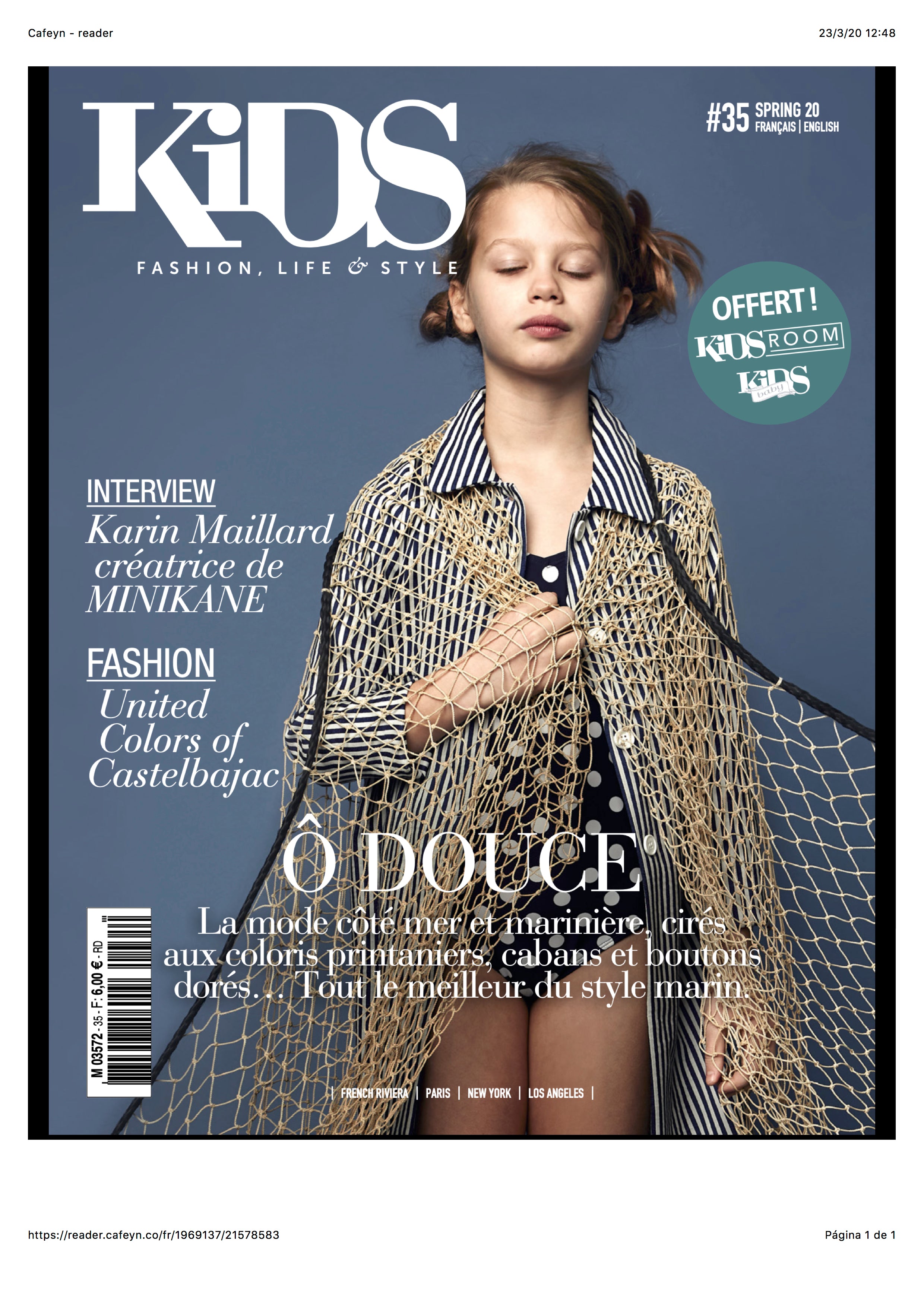 KIDS MAGAZINE / ISSUE #35 SPRING 2020