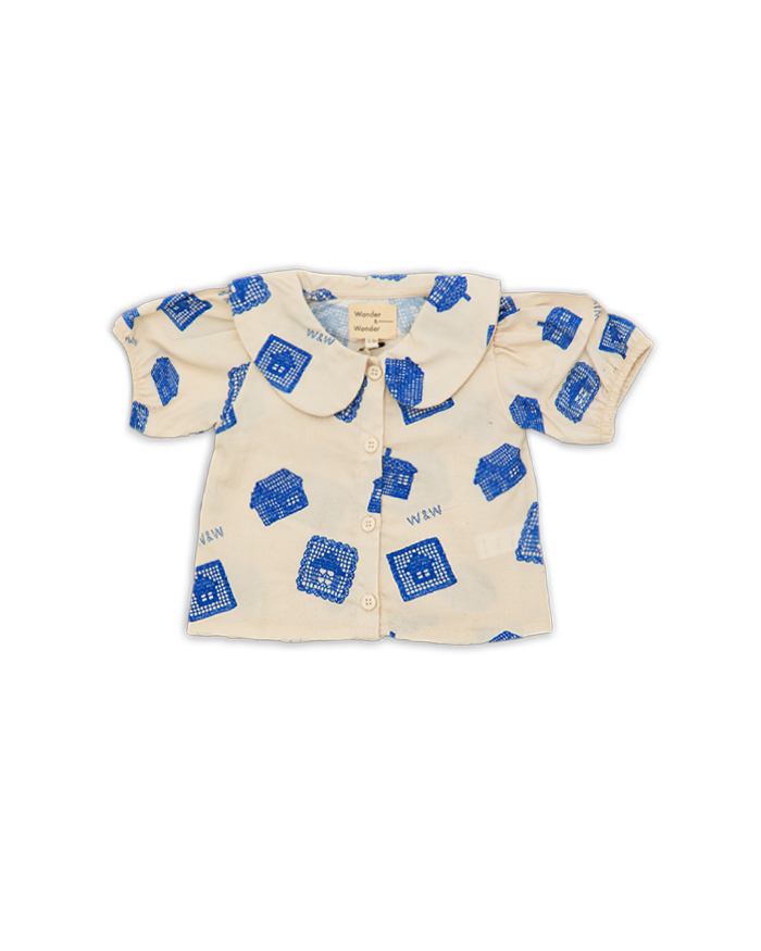 Balloon Sleeves Blouse