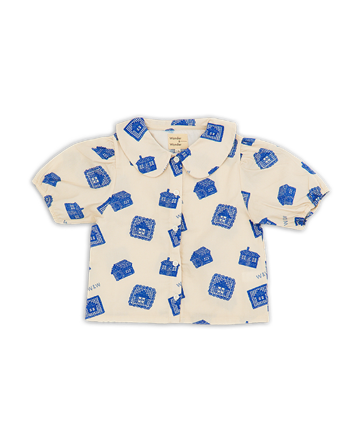 Balloon Sleeves Blouse