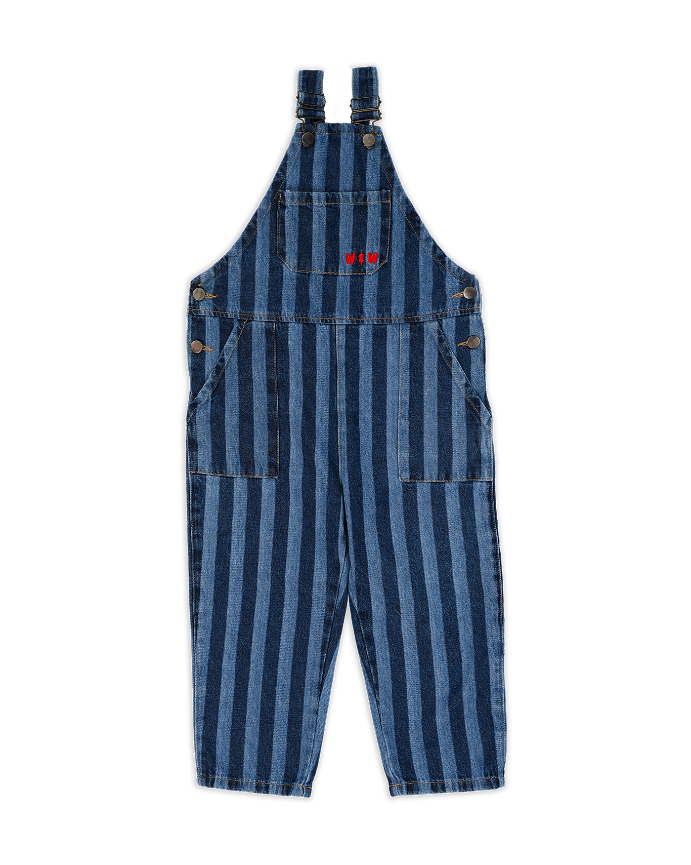 Striped Dungarees