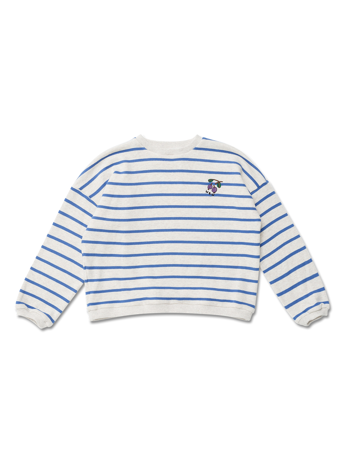 Striped Cherry Sweatshirt