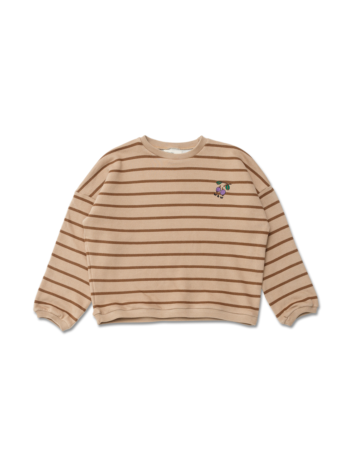 Striped Cherry Sweatshirt