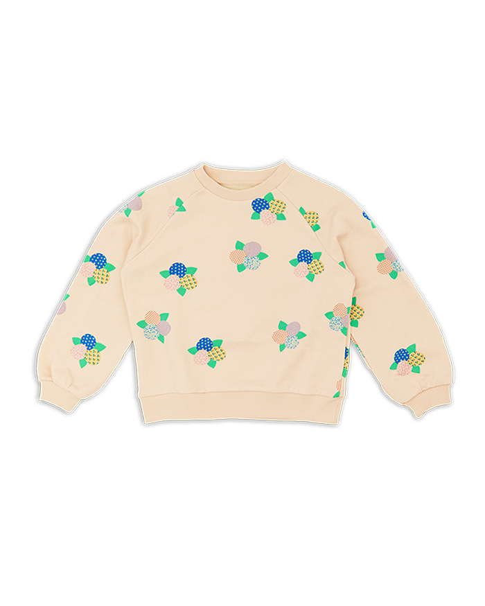 Floral Quilt Sweatshirt
